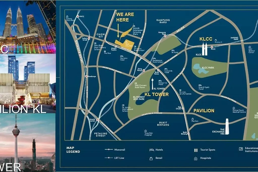 Апартаменты Cozy Stay Klcc/Bukit Bintang/Kampung Bahru Куала-Лумпур